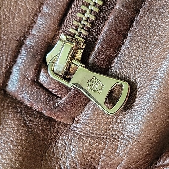 Massimo Dutti genuine leather moto jacket in size XS. - Picture 14 of 16